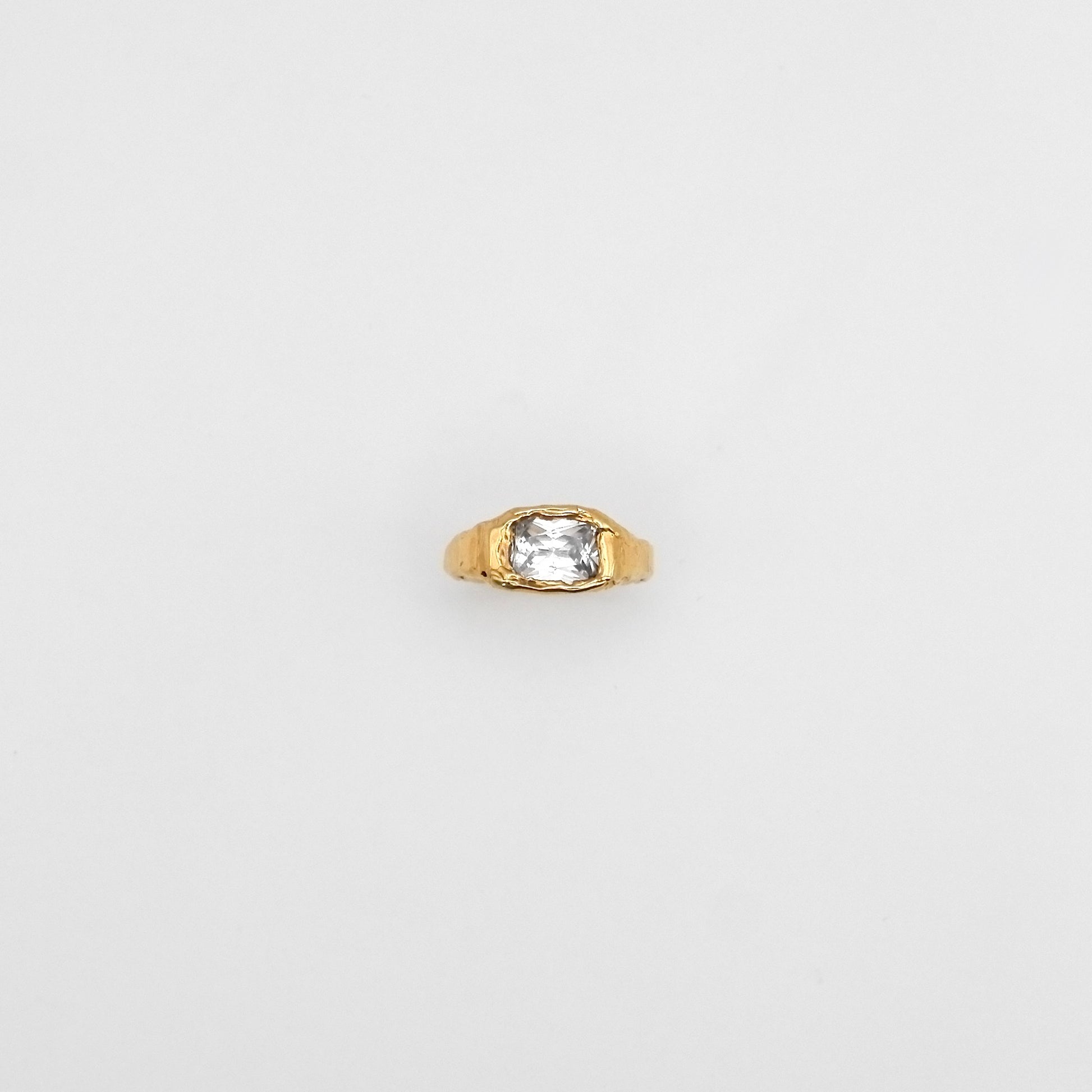 Bague Lava 2 Blanc.