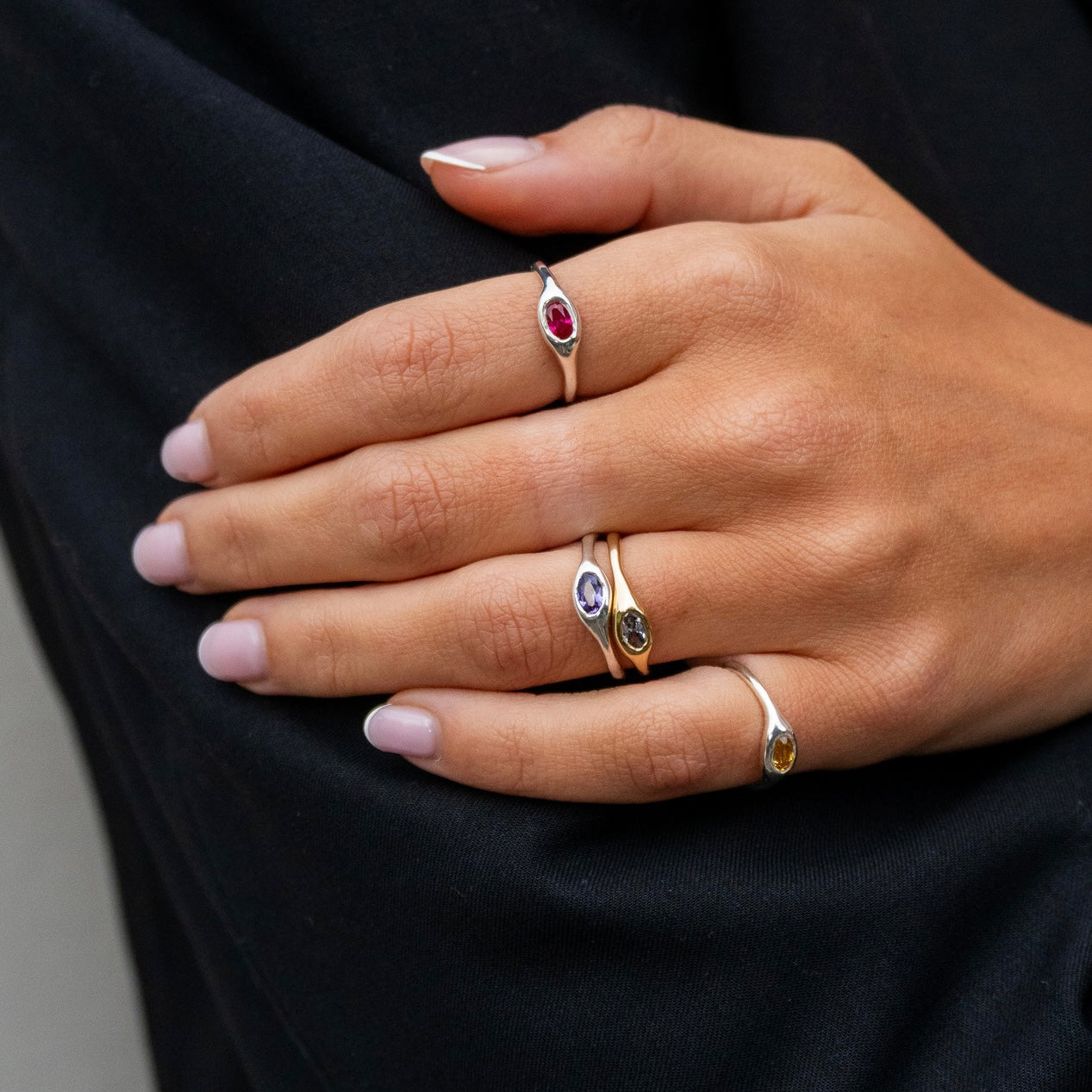 Bague Constellation Bleu