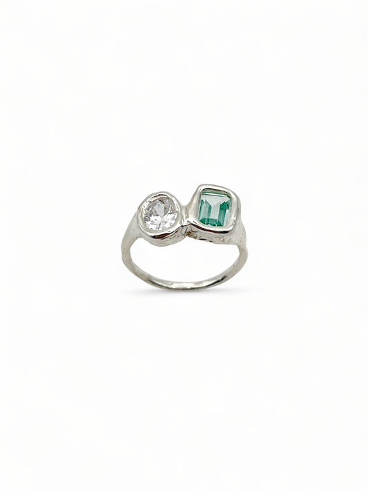 Bague Duo Argent