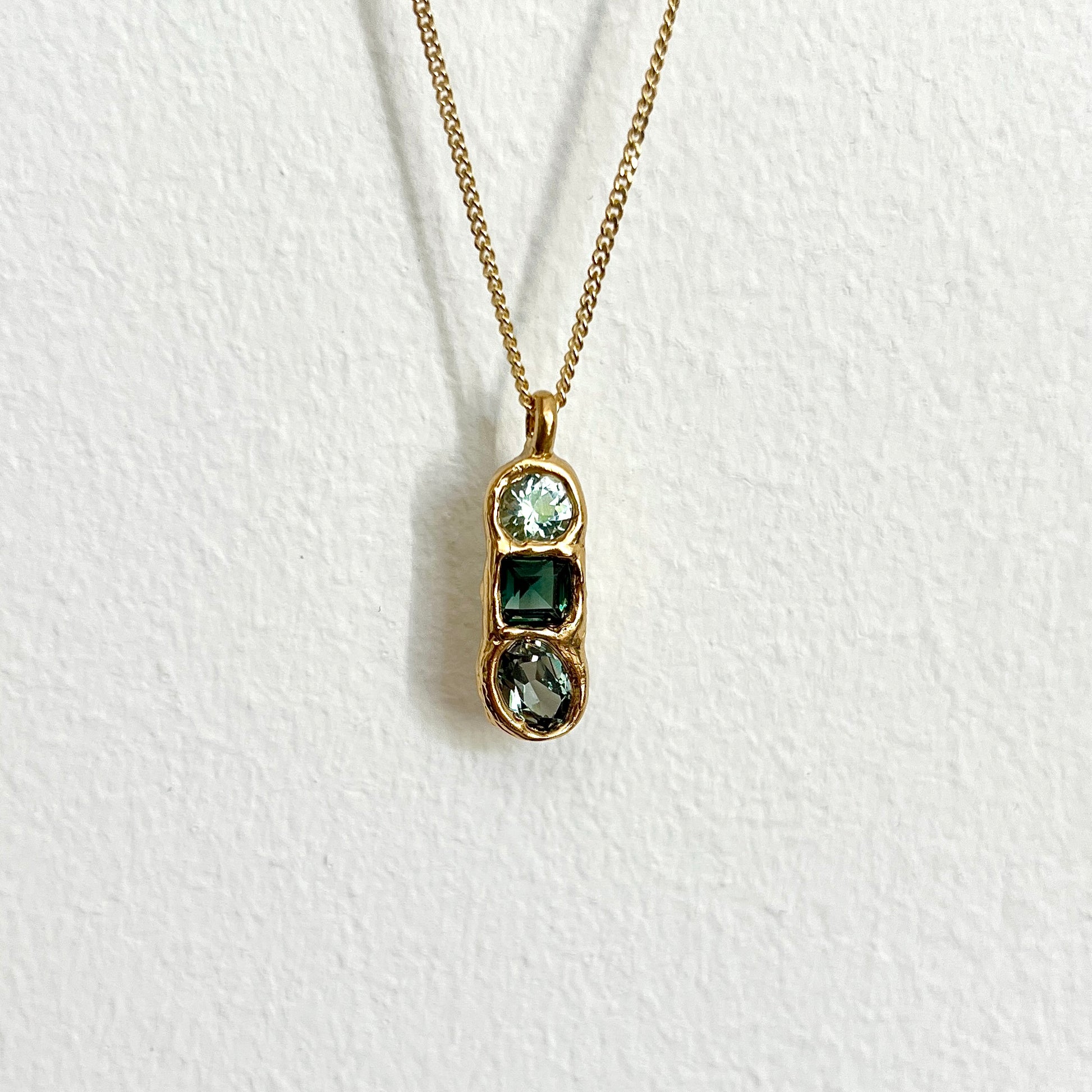 Collier Kaïa Bleu.
