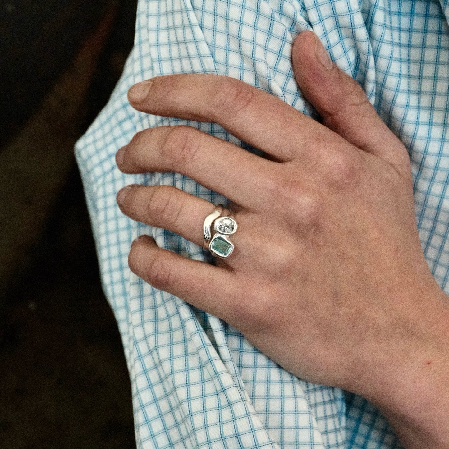 Bague Duo Argent