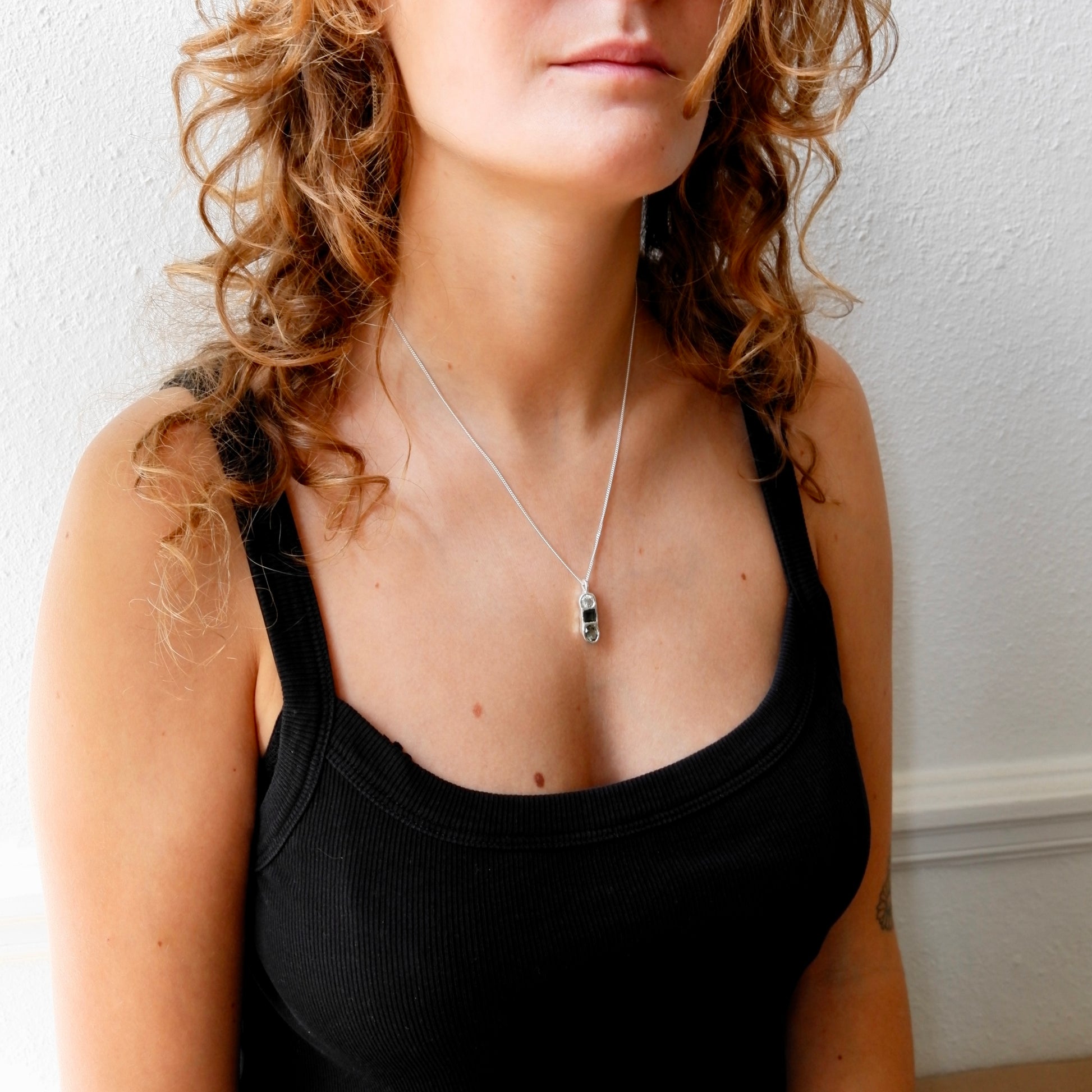 Collier Kaïa Bleu.