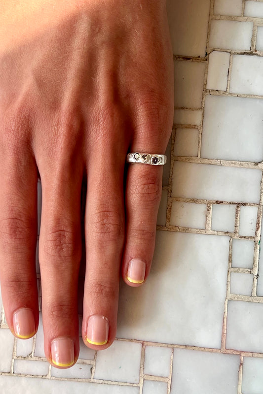 Bague baby Lava.
