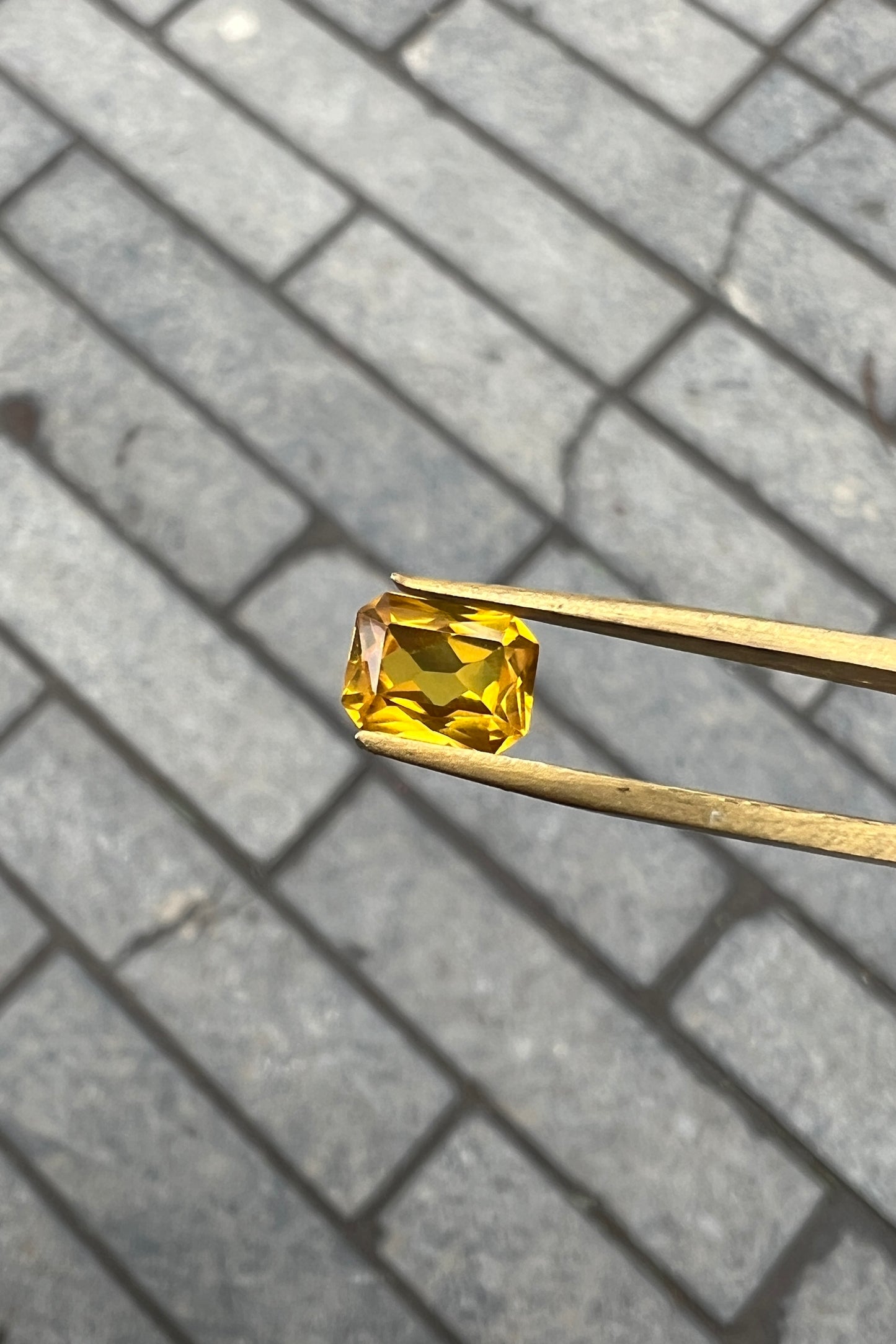 Bague Lava 2 Jaune.