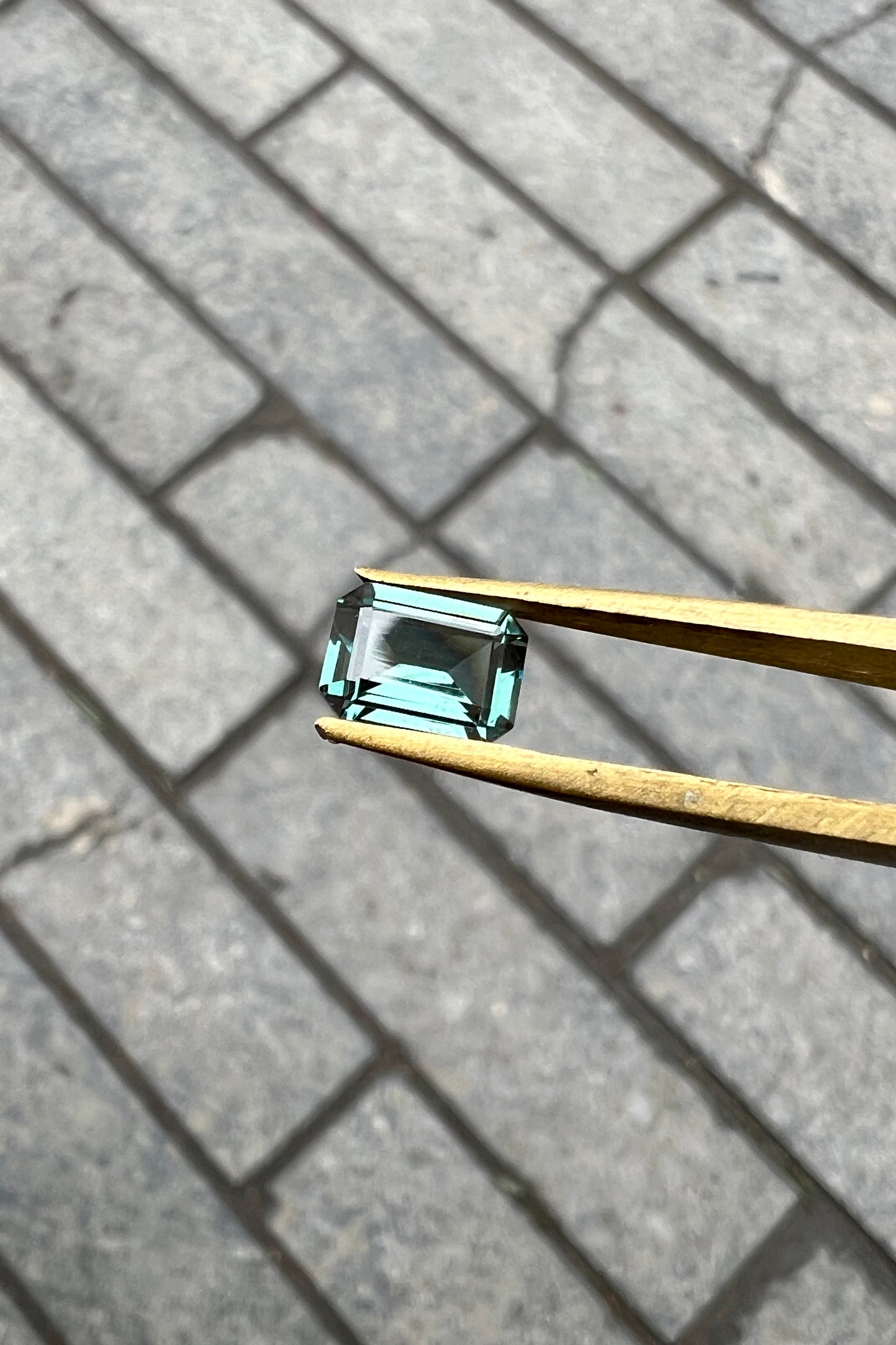 Bague Lava 2 Vert Tourmaline.