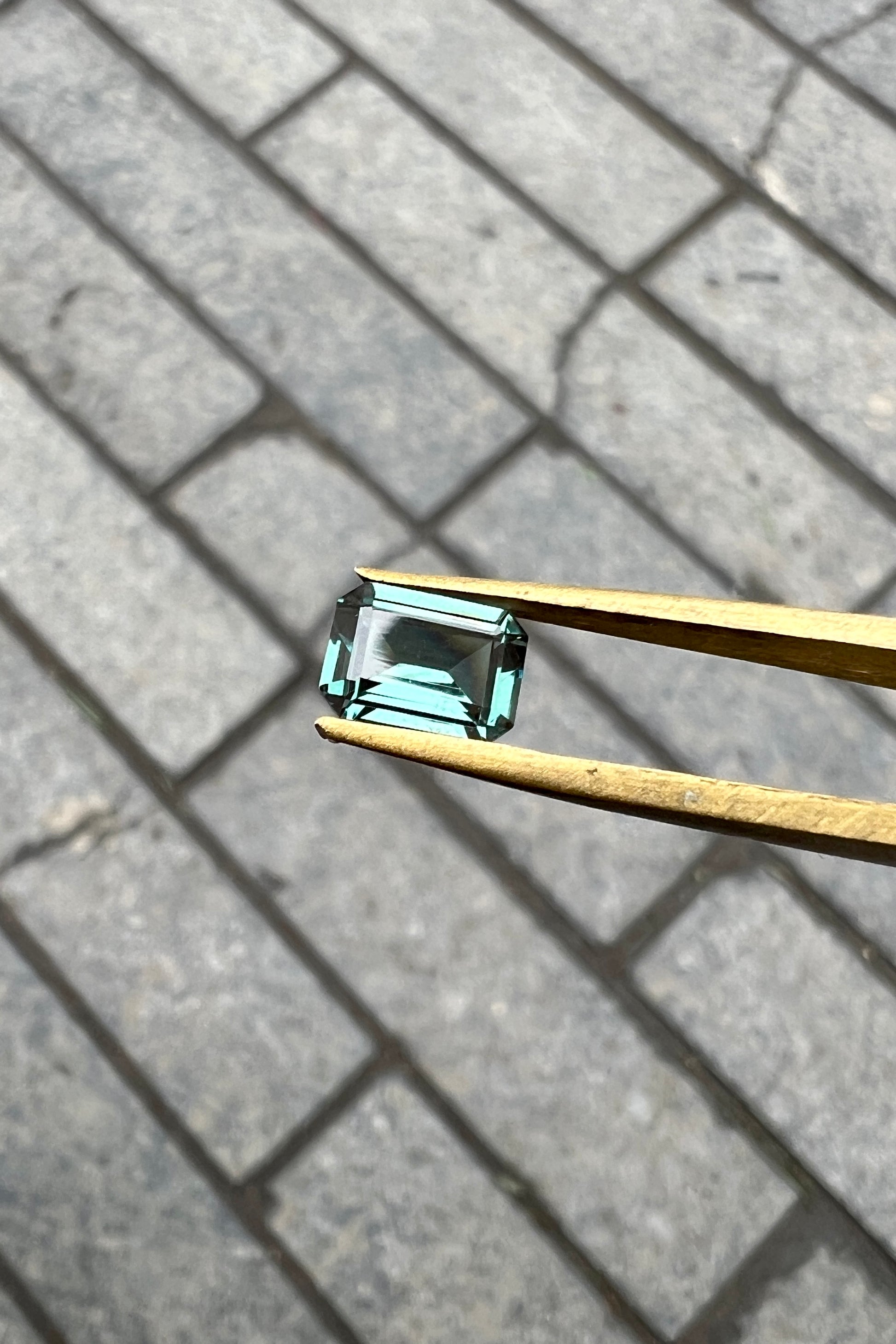 Bague Lava 2 Vert Tourmaline.