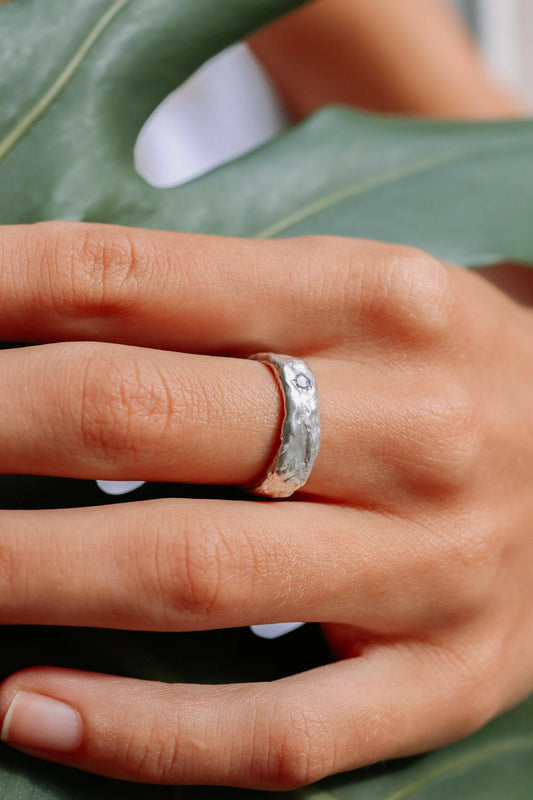 Bague Band lava.