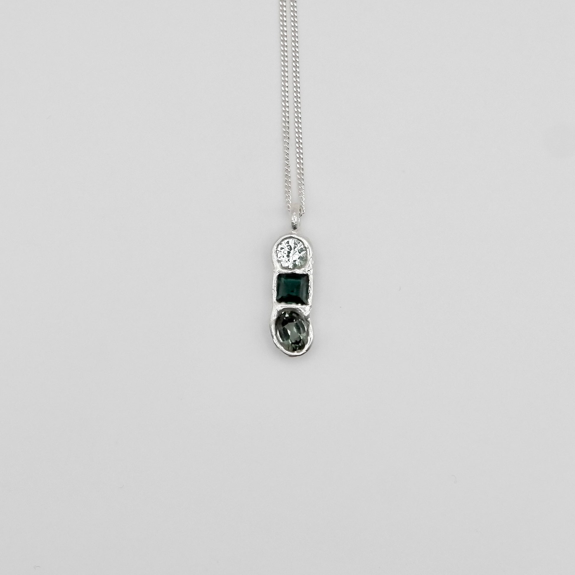 Collier Kaïa Bleu.