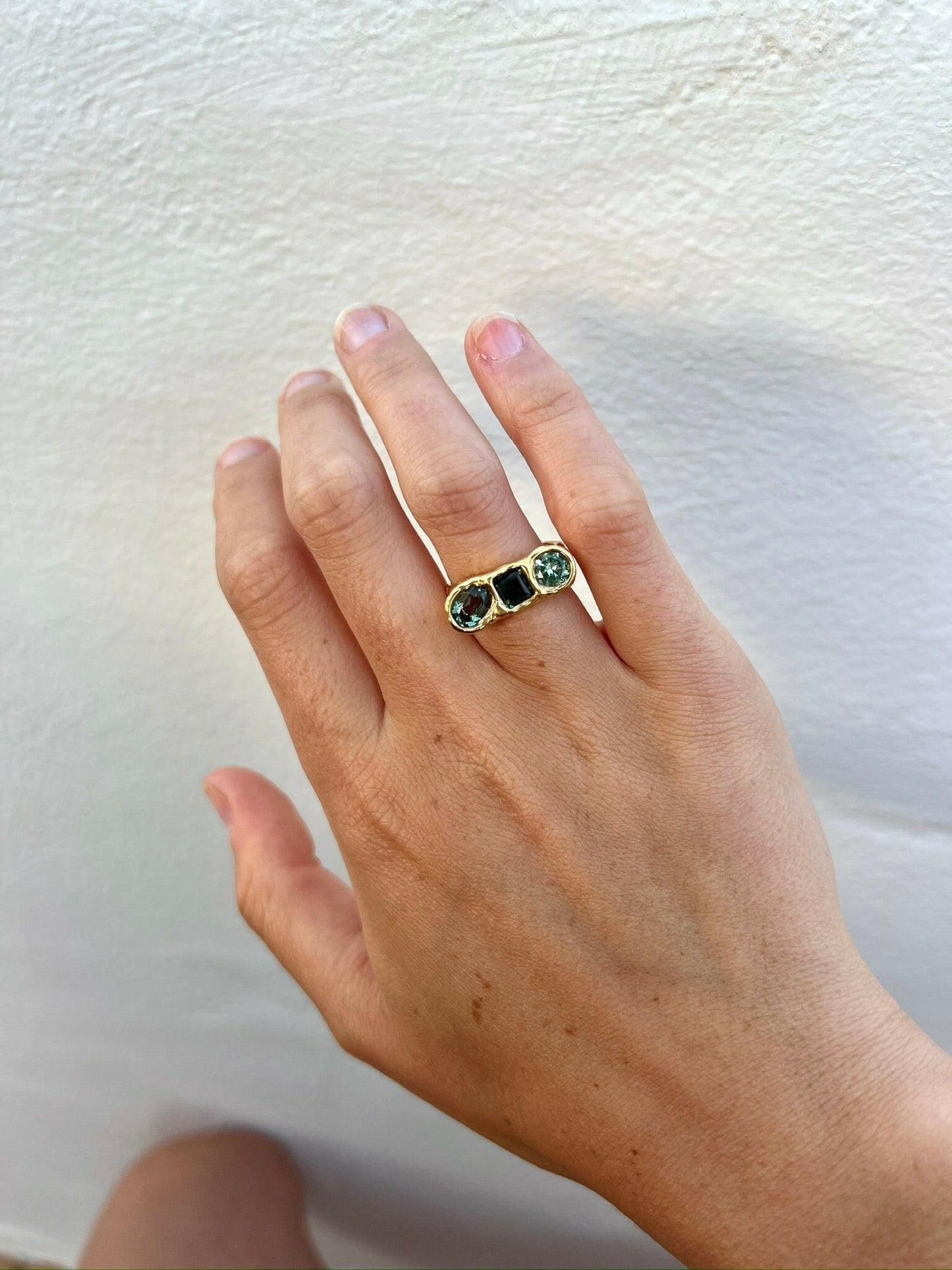 Bague Kaïa Bleu.