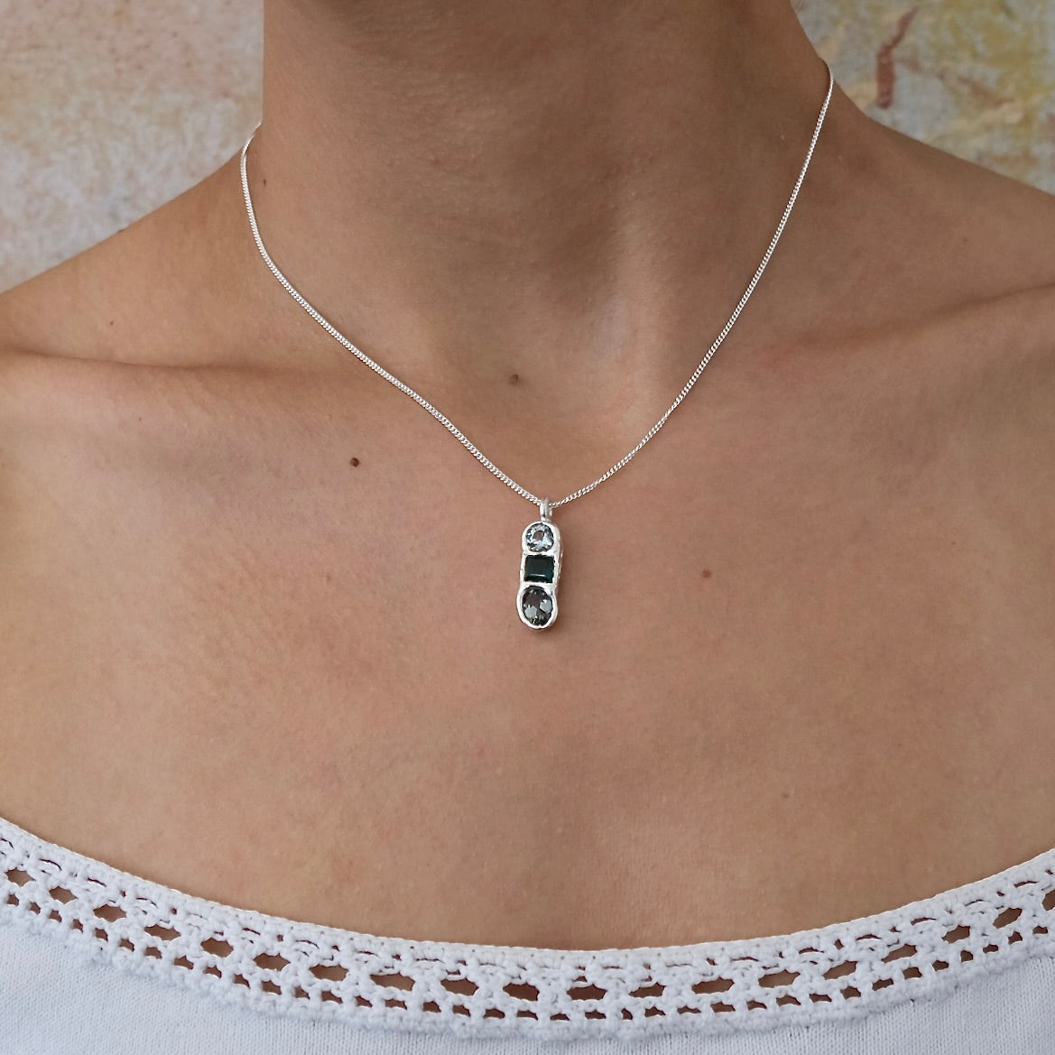 Kaïa Blue Necklace