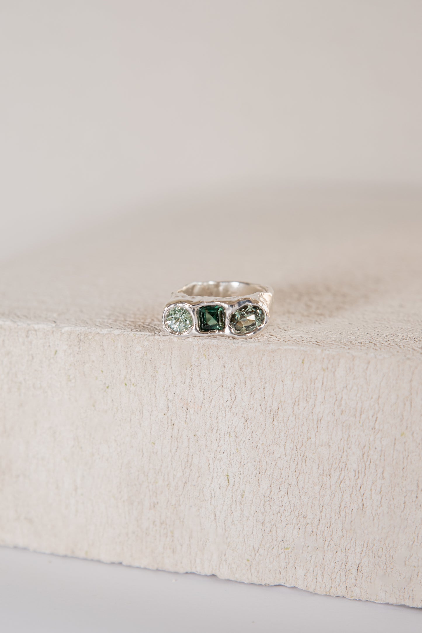 Bague Kaïa Bleu.