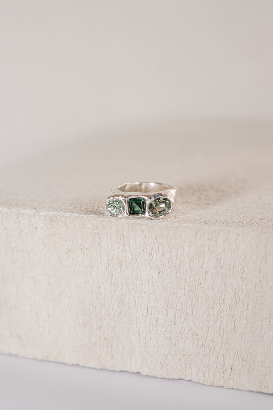 Bague Kaïa Bleu.