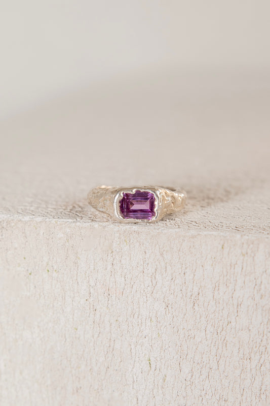 Bague Lava 2 Rose.