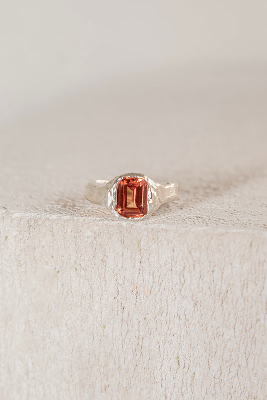 Bague Lava 1 Orange.