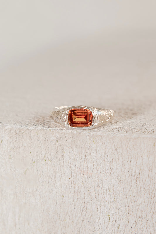 Bague Lava 2 Orange.
