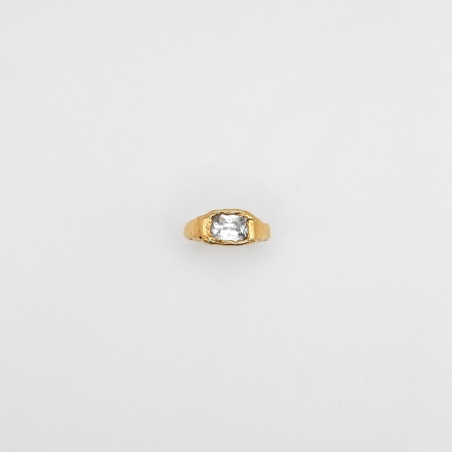 Bague Lava 2 Blanc.