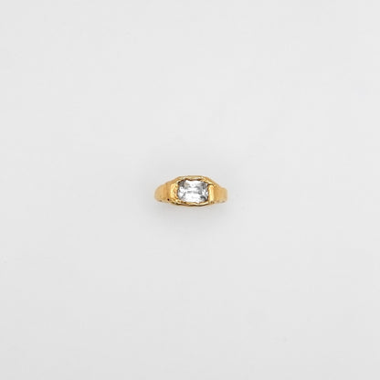Bague Lava 2 Blanc.
