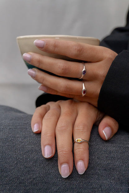 Bague Constellation Jaune