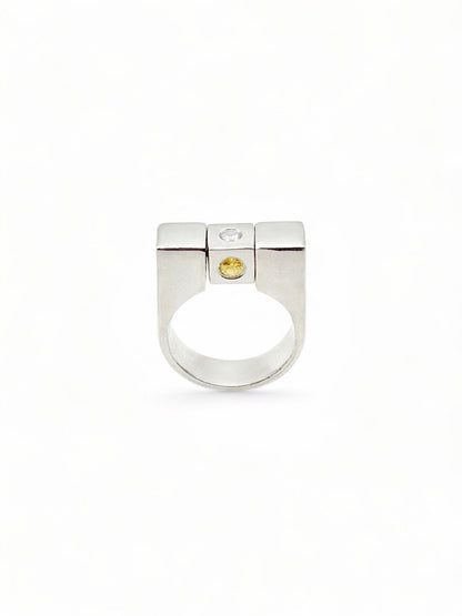 Bague Cube