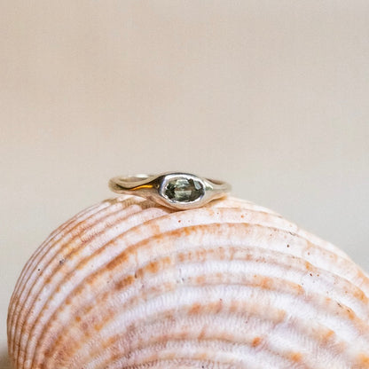 Bague Constellation verte