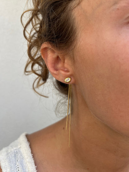 Blue Constellation Earrings