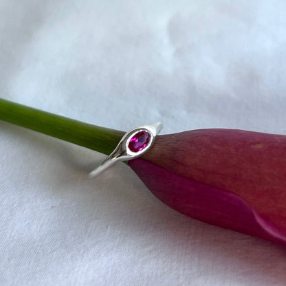 Bague Constellation Rouge