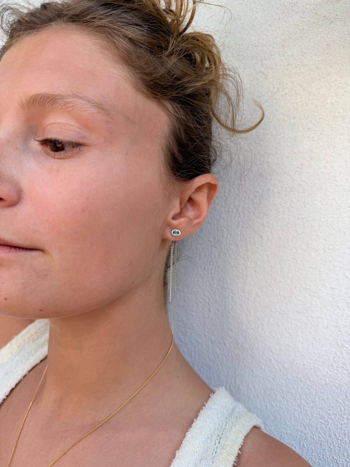 Blue Constellation Earrings