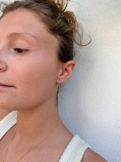 Blue Constellation Earrings