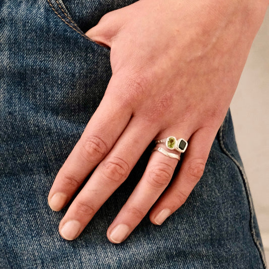 Lava Ring 1 Turquoise Blue