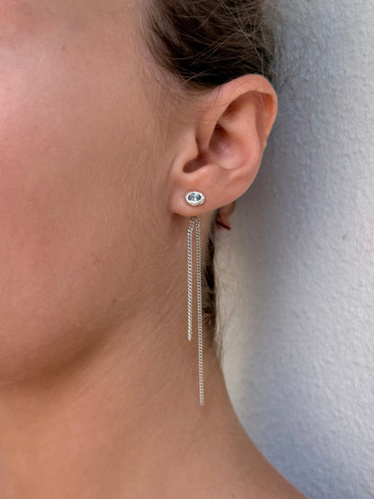 Blue Constellation Earrings