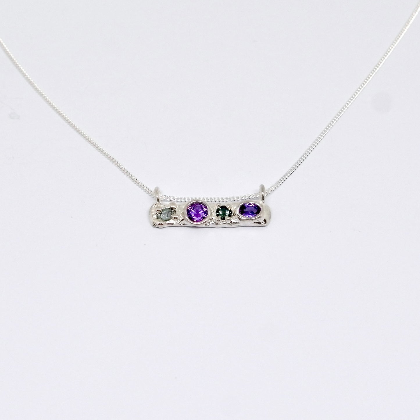 Kaia 2 Mauve/Groene Ketting