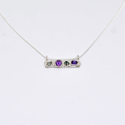 Kaia 2 Mauve/Groene Ketting