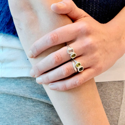 Lava Ring 1 Turquoise Blue