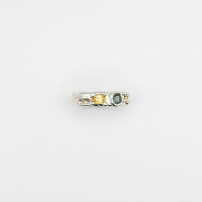 Bague Kaïa 2 Jaune/Vert.