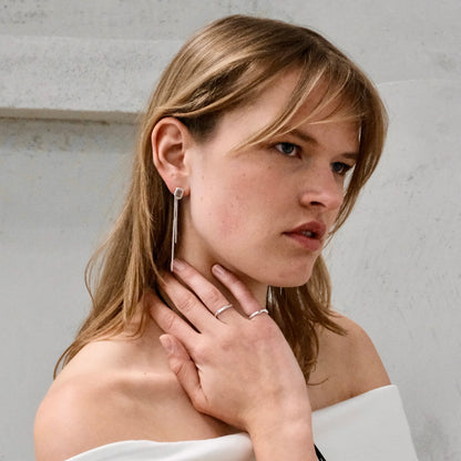 Blue Constellation Earrings