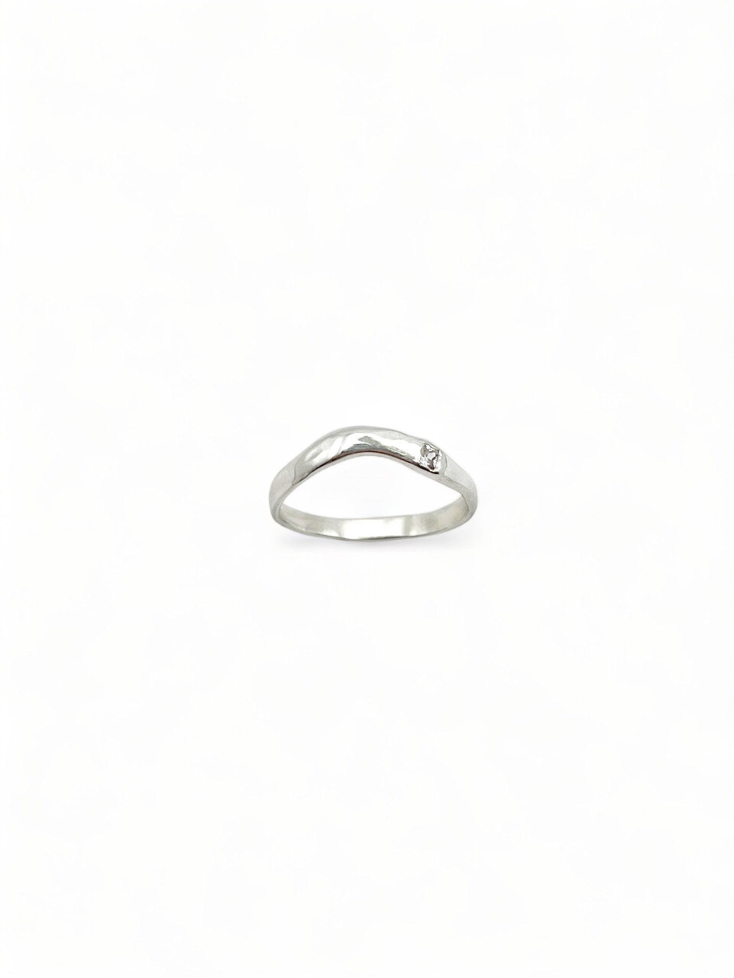 Bague stack argent