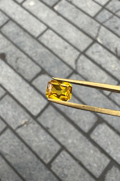 Bague Lava 2 Jaune.