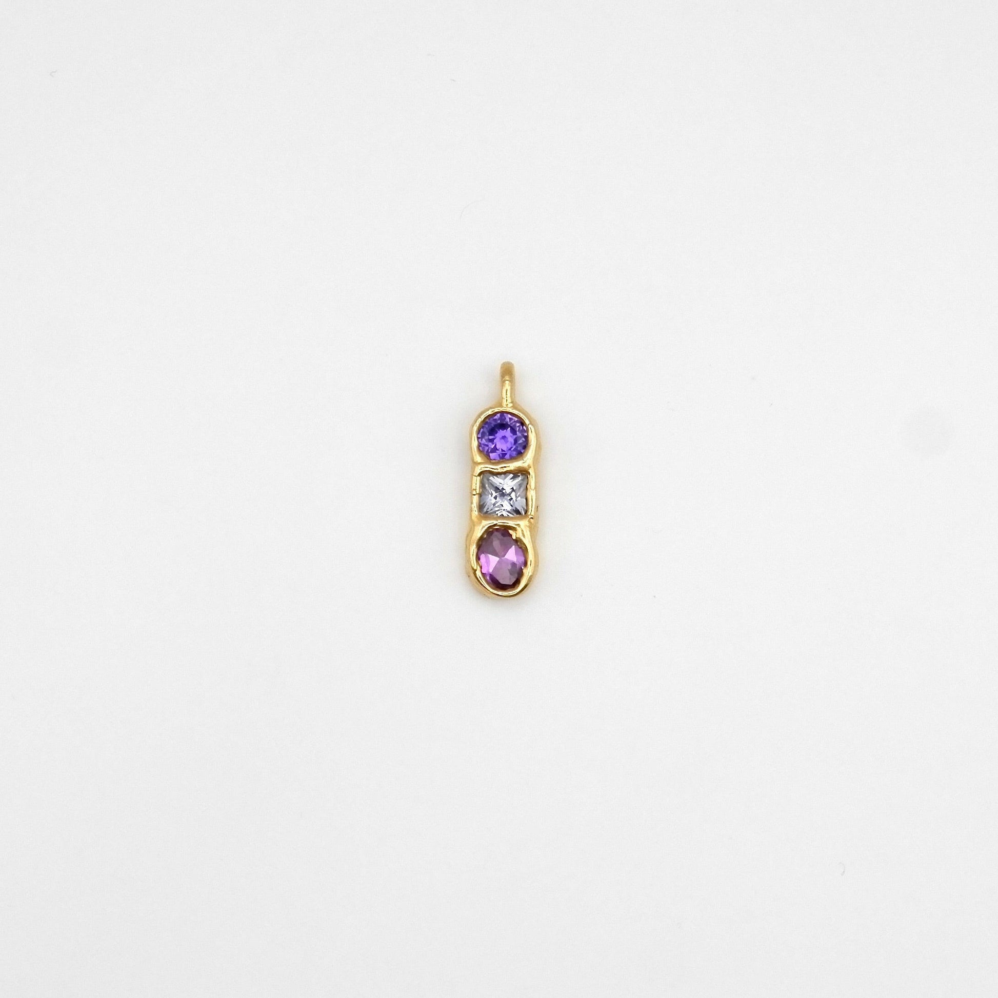 Collier Kaïa Mauve.