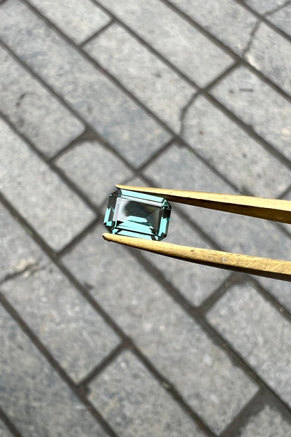Bague Lava 2 Vert Tourmaline.