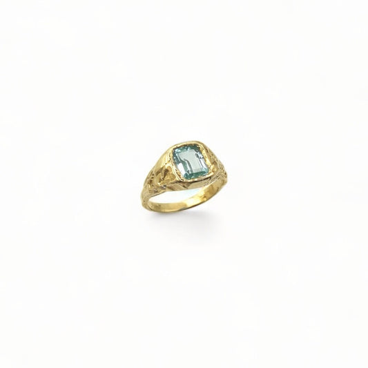 Lava Ring 1 Turquoise Blue