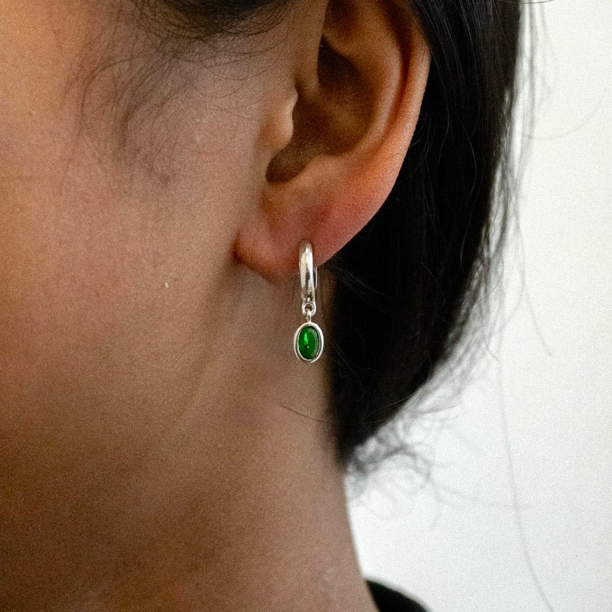 Boucles d'oreilles Constellation Vert