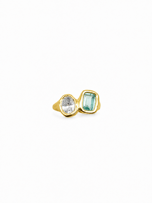 Lava Ring 1 Turquoise Blue