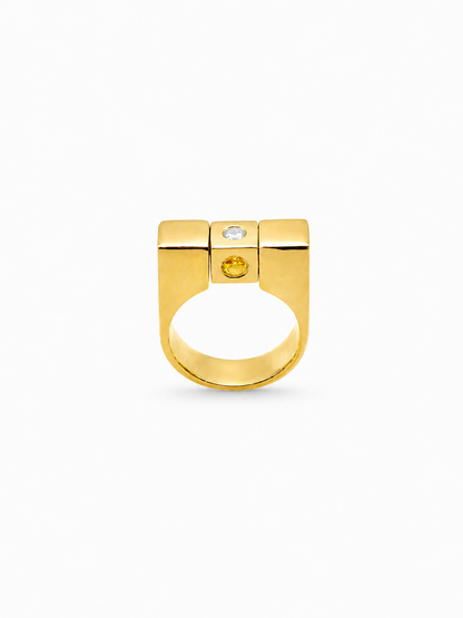 Lava Ring 1 Turquoise Blue