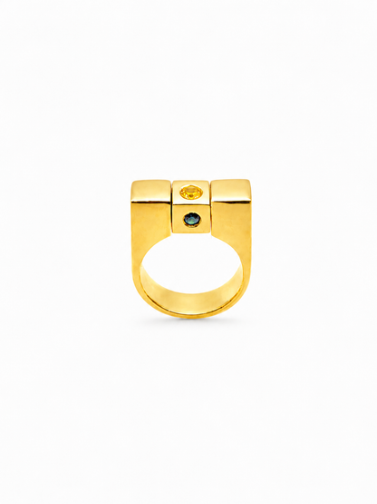 Lava Ring 1 Turquoise Blue