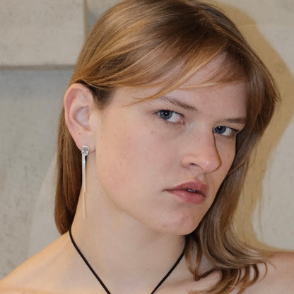 Blue Constellation Earrings