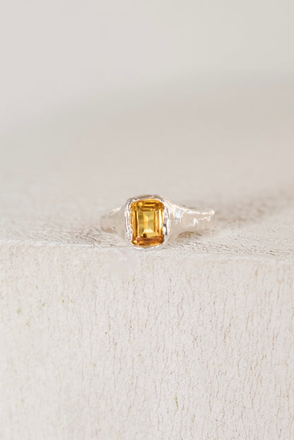 Bague Lava 1 Jaune.