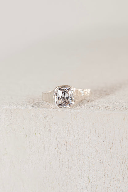 Bague Lava 1 Blanc.