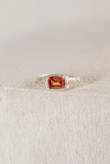Bague Lava 2 Orange.